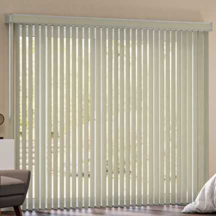 Classic Faux Wood Vertical Blinds