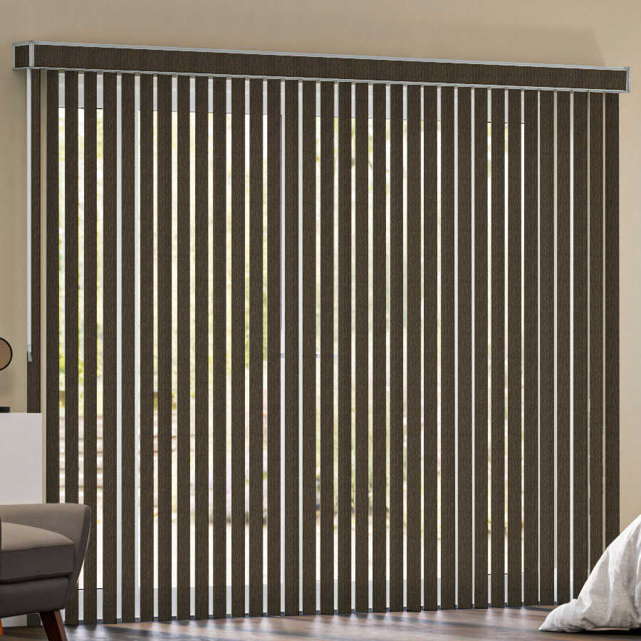 Classic Faux Wood Vertical Blinds 1602
