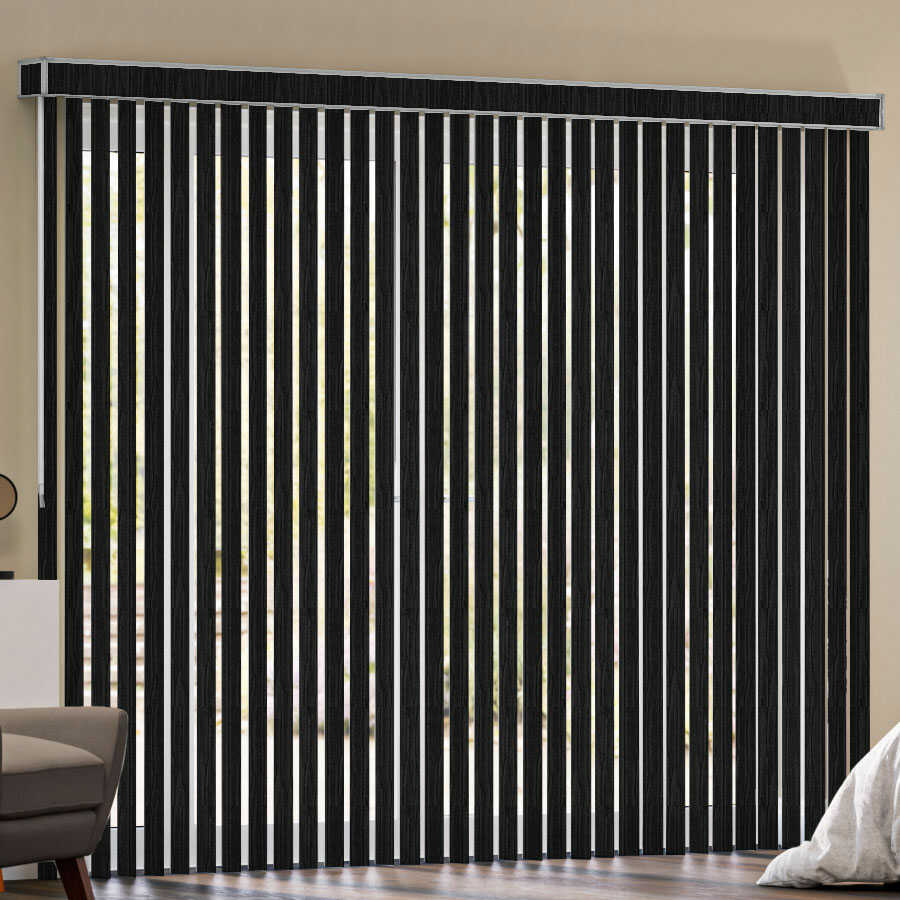 Classic Faux Wood Vertical Blinds 1602