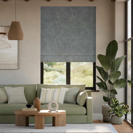 Cozy Roman Shades