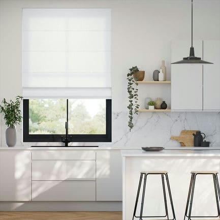 Cozy Roman Shades