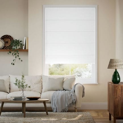 Delicate Roman Shades