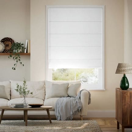 Delicate Roman Shades