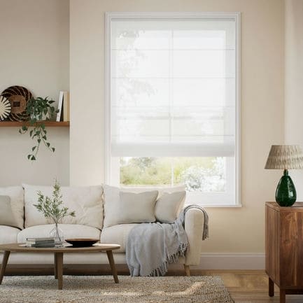 Delicate Roman Shades