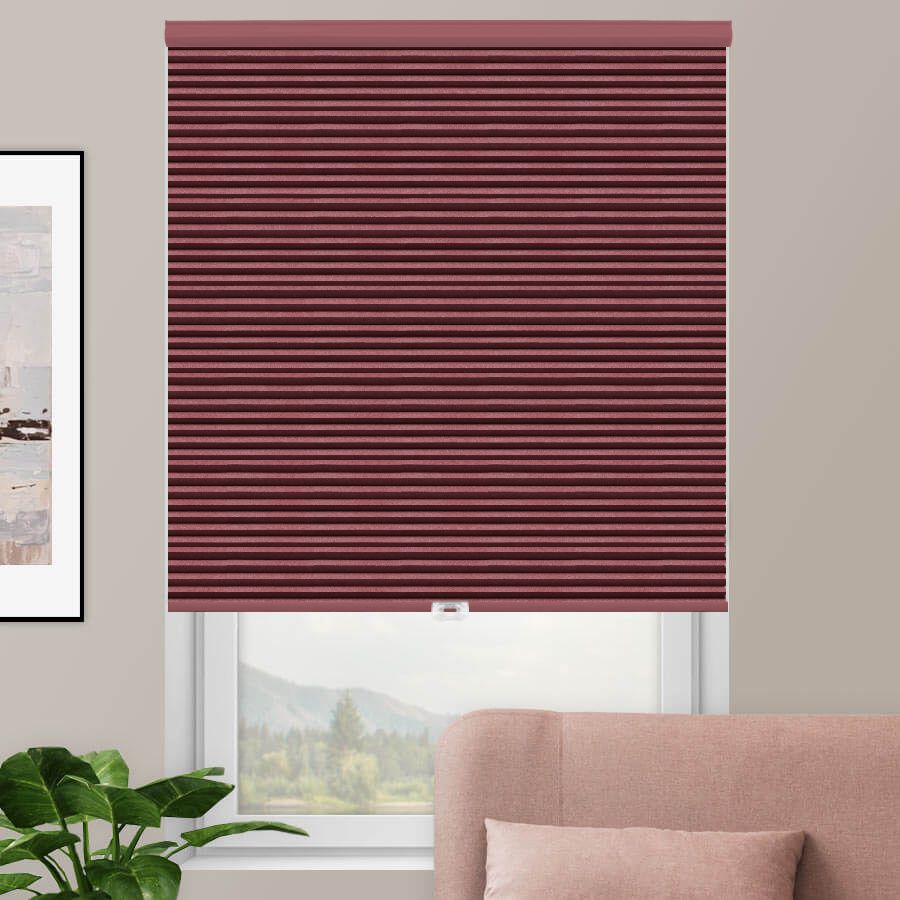 Designer Double Cell Blackout Honeycomb Shades 1032