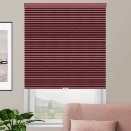Designer Double Cell Blackout Honeycomb Shades