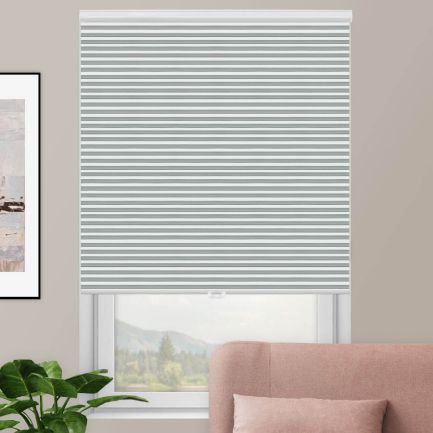 Designer Double Cell Blackout Honeycomb Shades