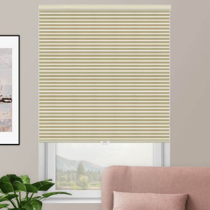Designer Double Cell Blackout Honeycomb Shades