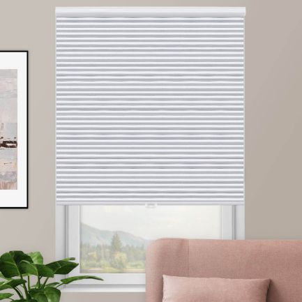 Designer Double Cell Blackout Honeycomb Shades