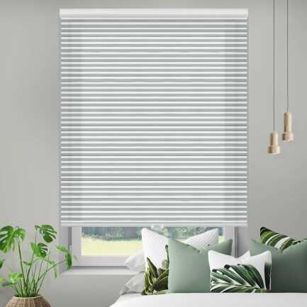 Designer Double Cell Light Filtering Honeycomb Shades