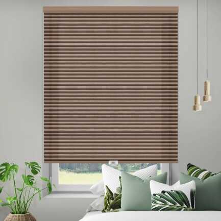 Designer Double Cell Light Filtering Honeycomb Shades