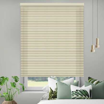 Designer Double Cell Light Filtering Honeycomb Shades