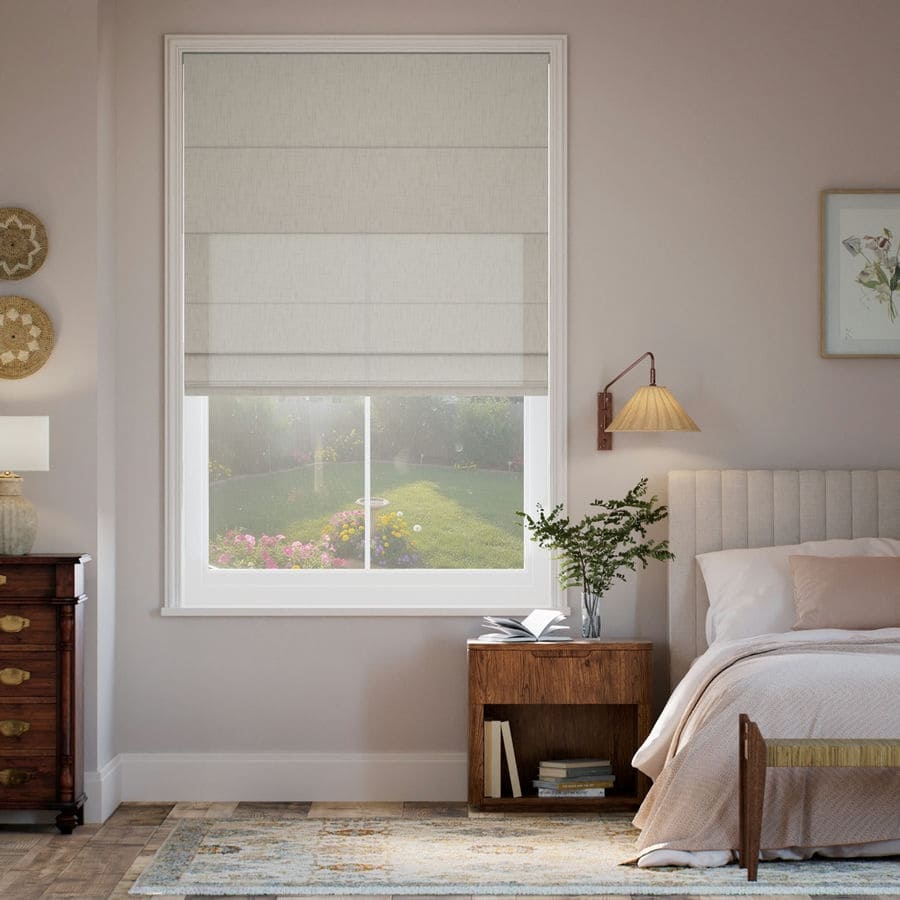 Designer Double Roman Shades 1865