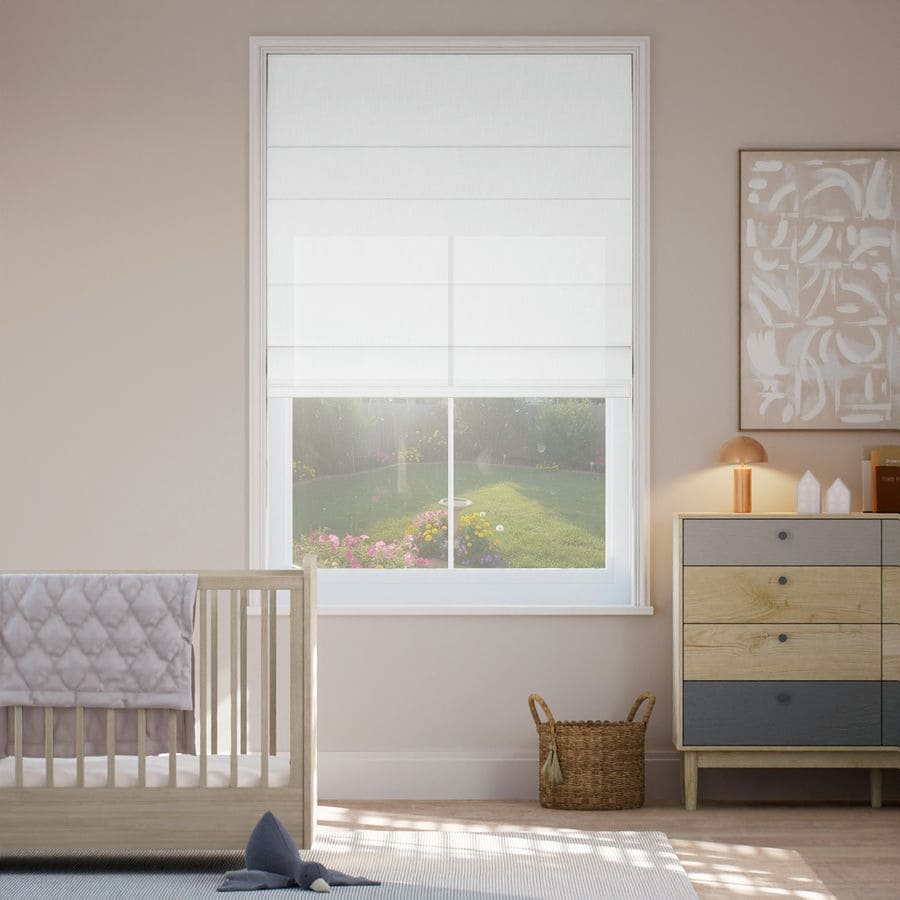 Designer Double Roman Shades 1865