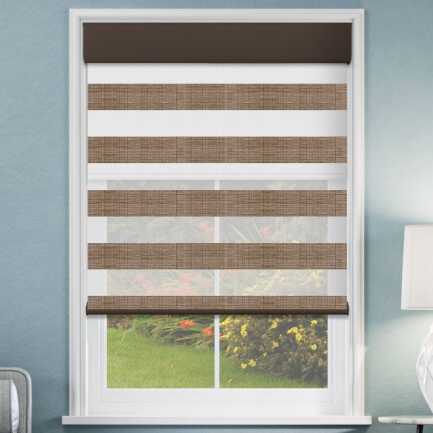 Designer Double Zebra/Roller Shades