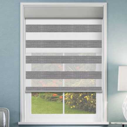 Designer Double Zebra/Roller Shades