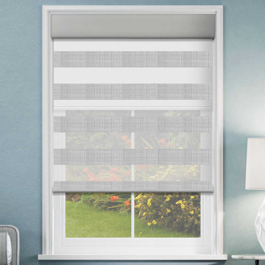 Designer Double Zebra/Roller Shades 1619