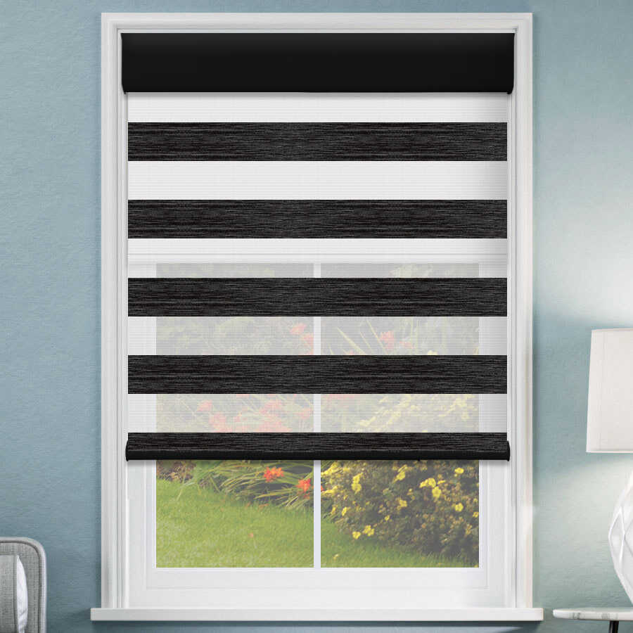 Designer Double Zebra/Roller Shades 1619