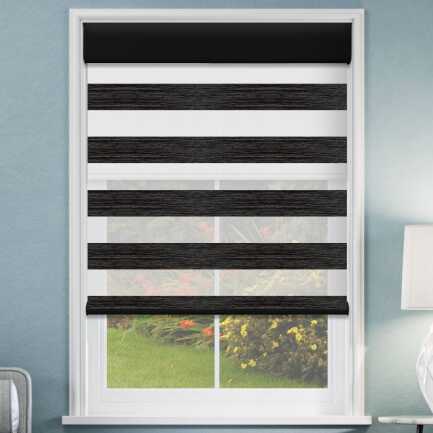Designer Double Zebra/Roller Shades