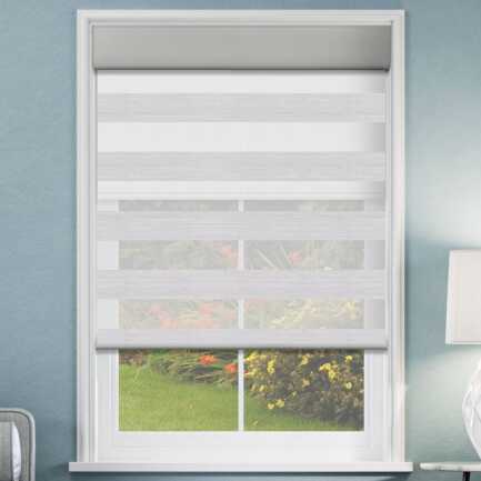 Designer Double Zebra/Roller Shades