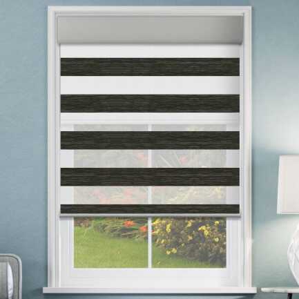 Designer Double Zebra/Roller Shades