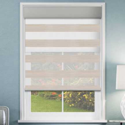 Designer Double Zebra/Roller Shades