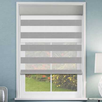 Designer Double Zebra/Roller Shades