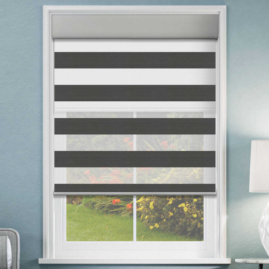 Designer Double Zebra/Roller Shades 1619
