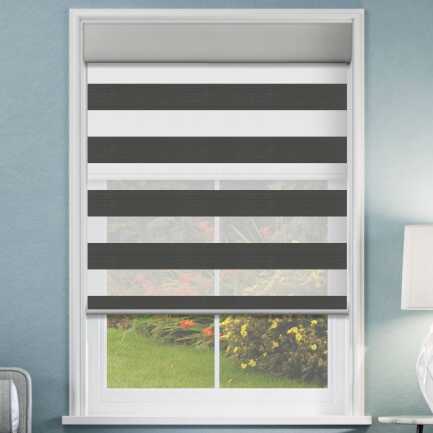 Designer Double Zebra/Roller Shades