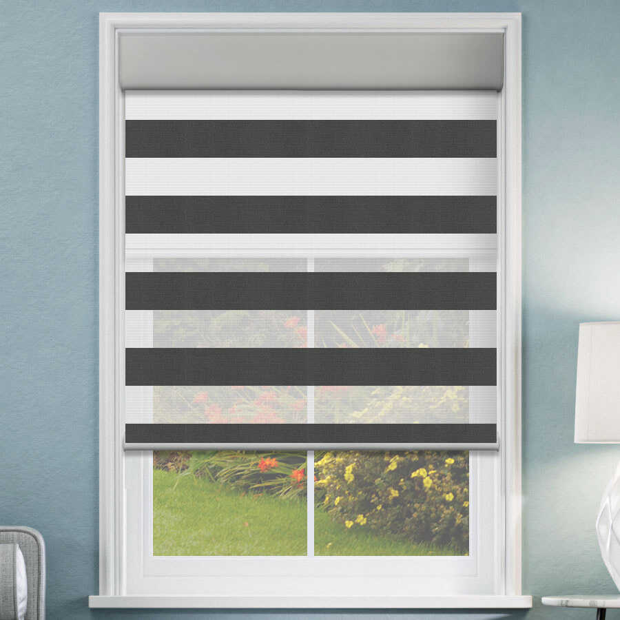 Designer Double Zebra/Roller Shades 1619