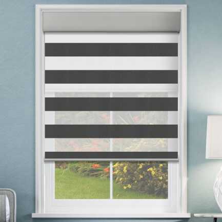 Designer Double Zebra/Roller Shades