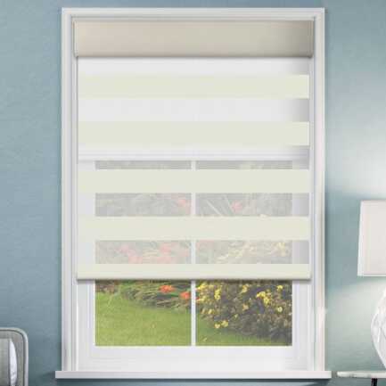 Designer Double Zebra/Roller Shades