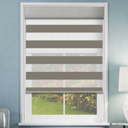 Designer Double Zebra/Roller Shades