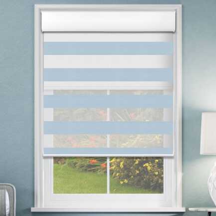 Designer Double Zebra/Roller Shades