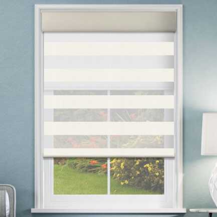 Designer Double Zebra/Roller Shades