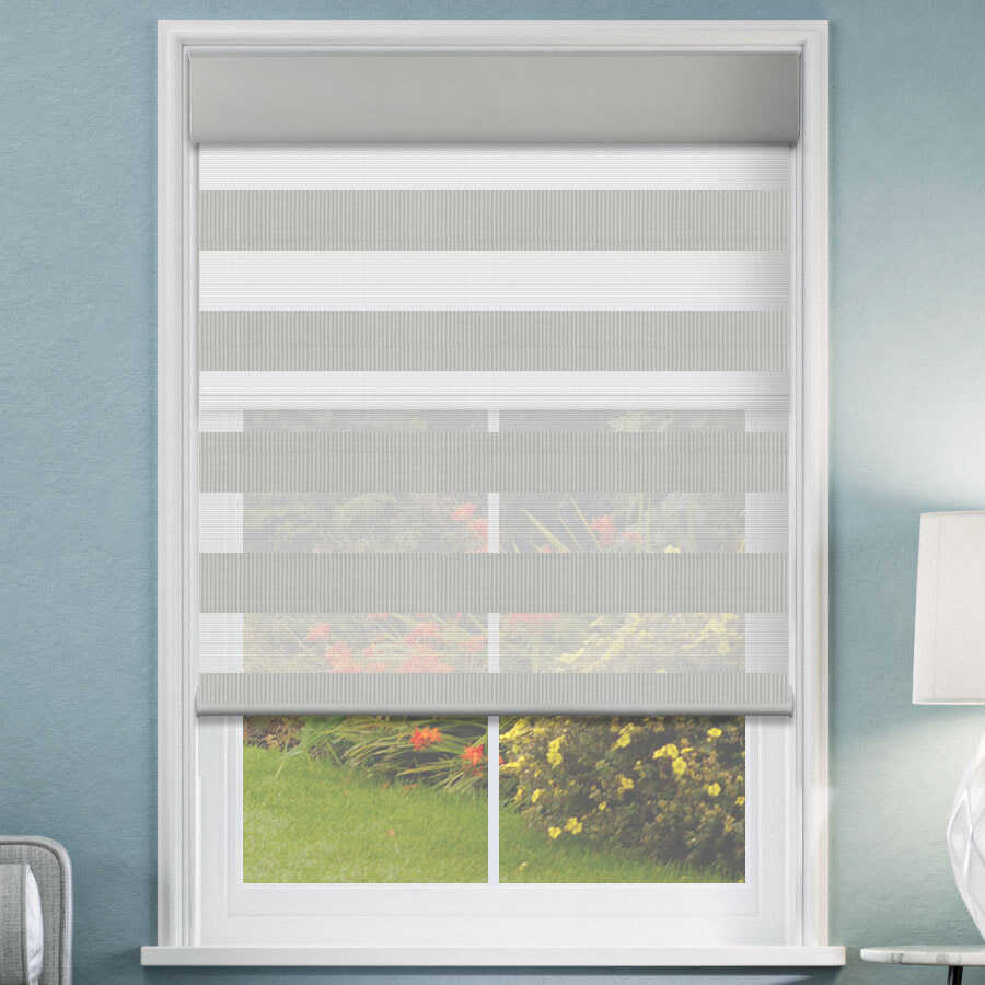 Designer Double Zebra/Roller Shades 1619