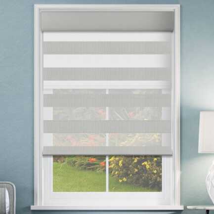 Designer Double Zebra/Roller Shades