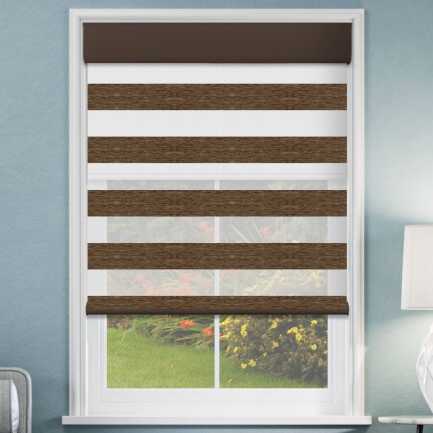 Designer Double Zebra/Roller Shades