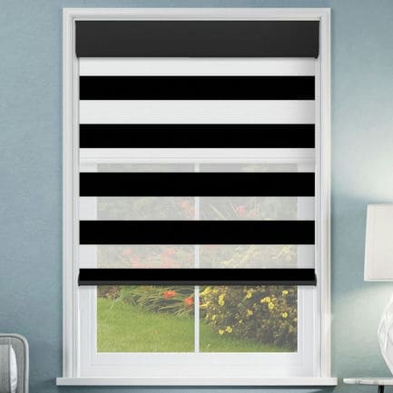 Designer Double Zebra/Roller Shades