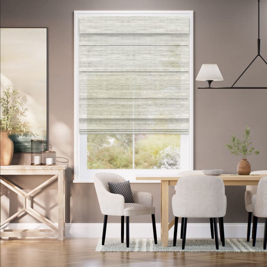 Designer Faux Woven Wood/Bamboo Shades 1802