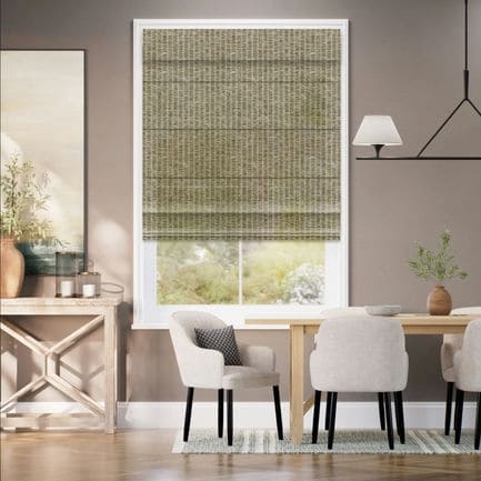 Designer Faux Woven Wood/Bamboo Shades
