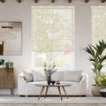 Designer Faux Woven Wood Roller Shades