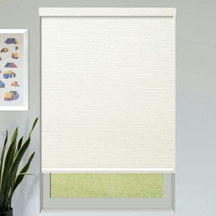 Designer Luxe Blackout Roller Shades