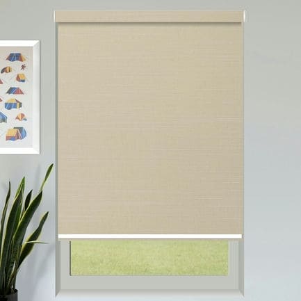 Designer Luxe Blackout Roller Shades