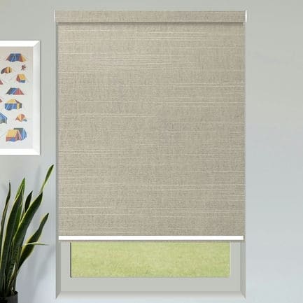 Designer Luxe Blackout Roller Shades