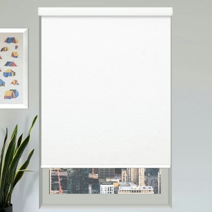 Designer Luxe Blackout Roller Shades