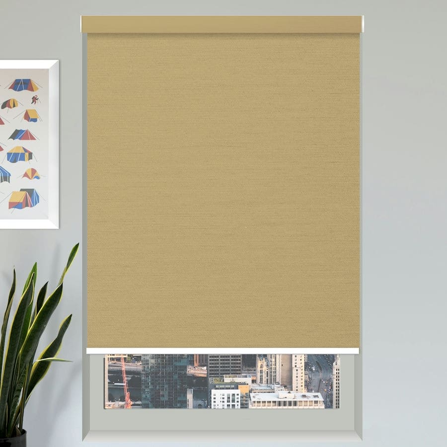 Designer Luxe Blackout Roller Shades 1557