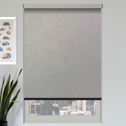 Designer Luxe Blackout Roller Shades