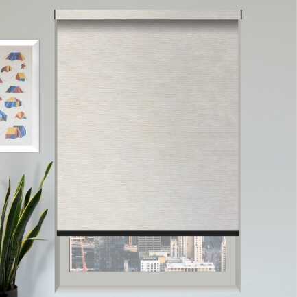 Designer Luxe Blackout Roller Shades