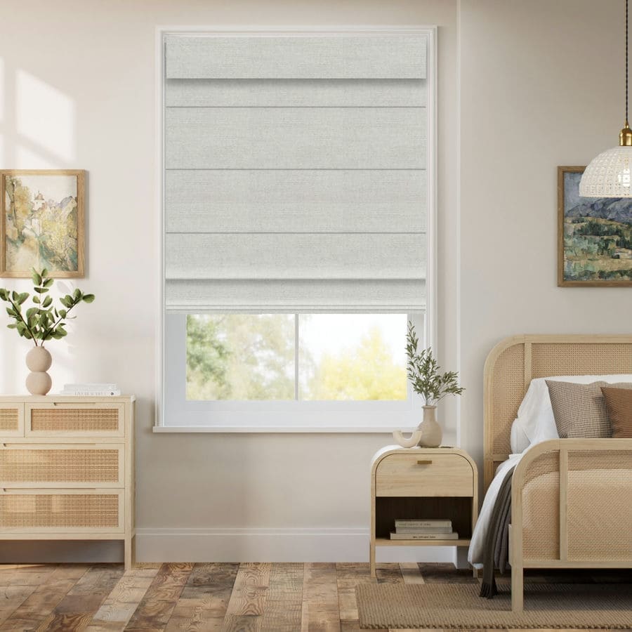 Designer Luxe Blackout Roman Shades 1803